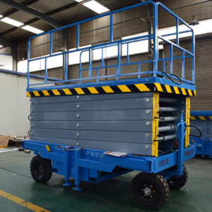 Mobile scissor lift from XYZLIFT stock